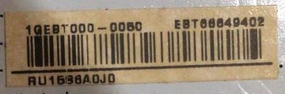MAIN PARA SMART T LG 4K / NUMERO DE PARTE EBT66649402 / EAX65526703 / 66649402 / 65526703 / PANEL NC750EQG- ABKH1 / MODELO 75NSNO80UPA - Imagen 2